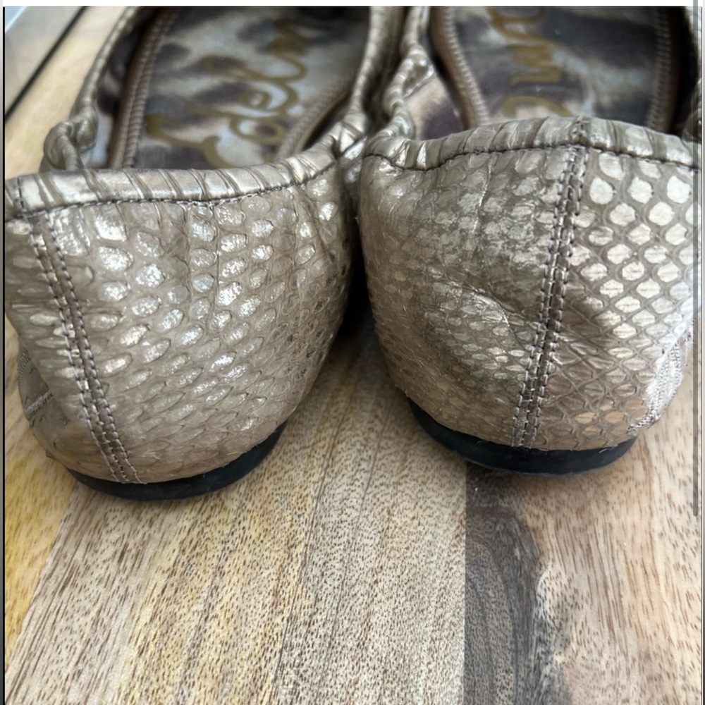 Sam Edelman python print flats - Picture 2 of 3